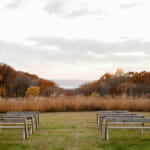 Outdoor fall wedding at Maidenwood Weddings and Events