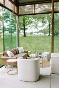 Local Wedding Decor make Maidenwood a sustainable wedding location in Wisconsin