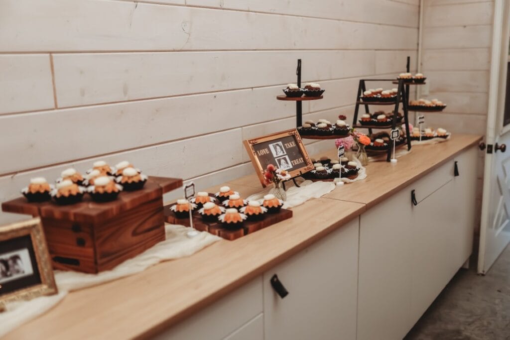 Nothing Bundt Cake Bundtinis are always a big favorite of your wedding guest.