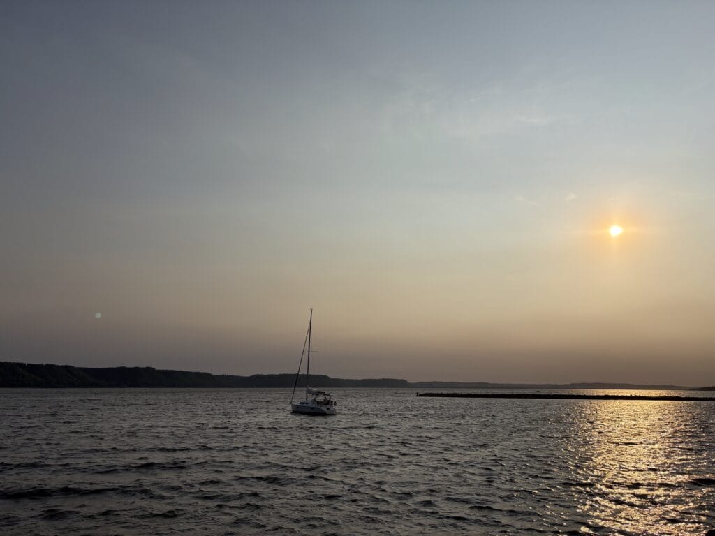 Go Sailing on Lake Pepin when you're planning out to attend a wedding in Pepin WI