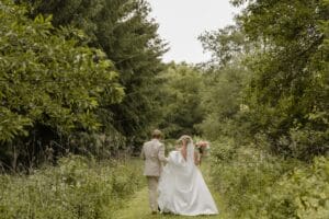 Twin Cities Forest Wedding Venue in Wisconsin with nature as a backdrop